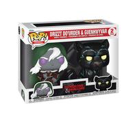 Funko Pop Juegos Dungeons & Dragones Drizzt Do'Urden & Guenhwyvar Figura Vinilo