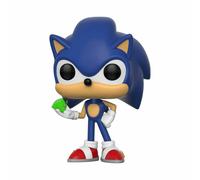 Funko Pop! Games Sonic The Hedgehog Sonic With Emerald - Figura de Vinilo Coleccionable - Idea de Regalo- Mercancia Oficial - Juguetes para Niños y Adultos - Video Games Fans