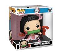 Funko Pop! Jumbo: Demon Slayer - Nezuko Kamado - Guardianes de la Noche - Figura de Vinilo Coleccionable - Idea de Regalo - Mercancia Oficial - Juguetes para Niños y Adultos - Anime Fans