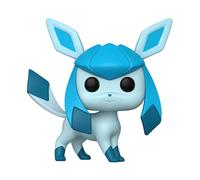 Funko Pop Jumbo Glaceon Pokémon - Figura de Vinilo de 25 cm con Caja Original