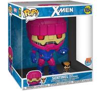 Funko Pop Jumbo Marvel: X-Men - Sentinel Con Wolverine Exclusivo