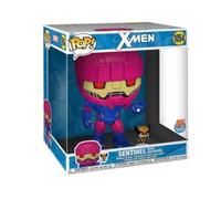 Figura Funko Pop! Marvel Sentinel con Lobezno Modelo 1054 66636 Gigante 25 cms Edición Especial de Funko