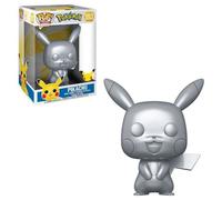 Funko Pop Jumbo Pokemon Pikachu Efecto Metálico Edición Especial Exclusivo