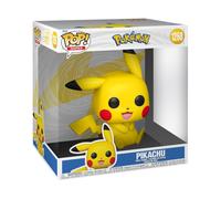 Funko Pop! Jumbo: Pokemon - Pikachu - Sitting- Figura de Vinilo Coleccionable - Idea de Regalo - Mercancia Oficial - Juguetes para Niños y Adultos - Video Games Fans
