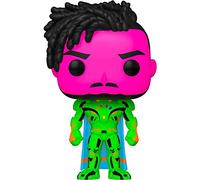 Funko Pop! Jumbo: What If - The King - Infinity Killmonger - (Blacklight) - Marvel What If - Figura de Vinilo Coleccionable - Idea de Regalo- Mercancia Oficial - Juguetes para Niños y Adultos