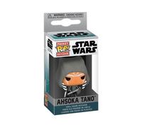 Funko Pop! Keychain: Ahsoka - Ahsoka Tano with Dual Lightsabers - Star Wars Ahsoka - Minifigura de Vinilo Coleccionable Llavero Original - Relleno de Calcetines - Idea de Regalo- Mercancia Oficial
