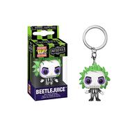Funko Pop! Keychain Beetlejuice Horror S8 - Minifigura de Vinilo Coleccionable Llavero Original - Relleno de Calcetines - Idea de Regalo- Mercancia Oficial - Movies Fans - Minifigura