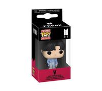 Funko Pop! Keychain: BTS - V - Minifigura de Vinilo Coleccionable Llavero Original - Relleno de Calcetines - Idea de Regalo- Mercancia Oficial - Music Fans - Minifigura