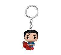Funko Pop! Keychain: DC New Classics - Superman - DC Comics- Minifigura de Vinilo Coleccionable Llavero Original - Relleno de Calcetines - Idea de Regalo - Mercancia Oficial - Minifigura