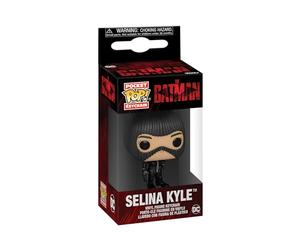 Funko Pop! Keychain: DC The Batman - Catwoman - Selina Kyle - Minifigura de Vinilo Coleccionable Llavero Original - Relleno de Calcetines - Idea de Regalo- Mercancia Oficial - Movies Fans
