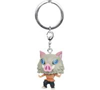 Funko Pop! Keychain: Demon Slayer - 7th Form Inosuke Hashibira - Guardianes de la Noche - Minifigura de Vinilo Coleccionable Llavero Original - Relleno de Calcetines - Idea de Regalo - Anime Fans