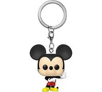 Funko Pop! Keychain: Disney Classics - Mickey Mouse - Minifigura de Vinilo Coleccionable Llavero Original - Relleno de Calcetines - Idea de Regalo- Mercancia Oficial - Minifigura