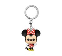 Funko Pop! Keychain: Disney Classics - Minnie Mouse - Minifigura de Vinilo Coleccionable Llavero Original - Relleno de Calcetines - Idea de Regalo- Mercancia Oficial - Minifigura