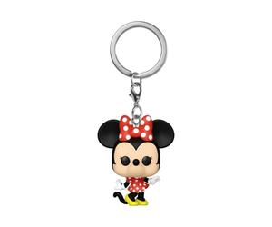 Funko Pop! Keychain: Disney Classics - Minnie Mouse - Minifigura de Vinilo Coleccionable Llavero Original - Relleno de Calcetines - Idea de Regalo- Mercancia Oficial - Minifigura