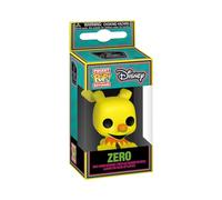 Funko Pop! Keychain: Disney The Nightmare Before Christmas - Blacklight - Zero - Minifigura de Vinilo Coleccionable Llavero Original - Relleno de Calcetines - Idea de Regalo- Mercancia Oficial