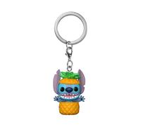 Funko Pop! Keychain: Lilo & Stitch - Stitch in Pineapple - Llavero Llavero Original - Mini Figura Coleccionable - Regalo para calcetín - Idea de Regalo - Mercancía Oficial - Decoración para Mochila