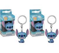 Funko Pop! Keychain: Disney - Stitch - Lilo and Stitch - Collectable Vinilo Mini Figure Llavero Novedoso - Relleno De Calcetín - Idea De Regalo - Mercancía Oficial - Fans De Movies - Minifigura