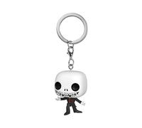 Funko Pop! Keychain: Disney The Nightmare Before Christmas 30th - Formal Jack Skellington - Minifigura de Vinilo Coleccionable Llavero Original - Relleno de Calcetines - Idea de Regalo - Movies Fans