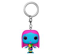 Funko Pop! Keychain: Disney The Nightmare Before Christmas - Blacklight - Sally - Minifigura de Vinilo Coleccionable Llavero Original - Relleno de Calcetines - Idea de Regalo- Mercancia Oficial