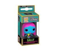 Funko Pop! Keychain: Disney The Nightmare Before Christmas - Blacklight - Sally - Minifigura de Vinilo Coleccionable Llavero Original - Relleno de Calcetines - Idea de Regalo- Mercancia Oficial