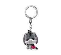 Funko Pop! Keychain: Disney Winnie The Pooh - Eeyore with Heart - Flocked | Merchandising Oficial de Cartoon/Animation - Figura de Vinilo Coleccionable para Decoración - Regalo Friki de Cumpleaños