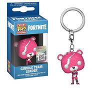 Funko Pop! Keychain: Fortnite - Cuddle Team Leader - Minifigura de Vinilo Coleccionable Llavero Original - Relleno de Calcetines - Idea de Regalo- Mercancia Oficial - Video Games Fans - Minifigura
