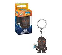 Funko Pop! Keychain: Godzilla Vs King Kong with Battle Axe - Godzilla Vs Kong - Minifigura de Vinilo Coleccionable Llavero Original - Relleno de Calcetines - Idea de Regalo- Mercancia Oficial