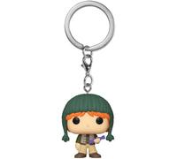 Funko Pop! Keychain: Harry Potter Holiday - Ron Weasley 1 - Minifigura de Vinilo Coleccionable Llavero Original - Relleno de Calcetines - Idea de Regalo- Mercancia Oficial - Movies Fans