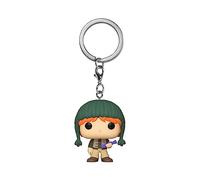 Funko Pop! Keychain: Harry Potter Holiday - Ron Weasley - Minifigura de Vinilo Coleccionable Llavero Original - Relleno de Calcetines - Idea de Regalo- Mercancia Oficial - Movies Fans