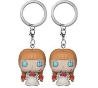 Funko Pop Keychain: Horror 1 - Annabelle- Minifigura de Vinilo Coleccionable Llavero Original - Relleno de Calcetines - Idea de Regalo - Mercancia Oficial - Horror Fans - Minifigura (Paquete de 2)