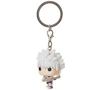 Funko Pop! Keychain: HxH - Killua Zoldyck with Yoyo - Hunter X Hunter (HXH) - Minifigura de Vinilo Coleccionable Llavero Original - Relleno de Calcetines - Idea de Regalo- Mercancia Oficial