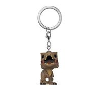 Funko Pop! Keychain: JW3 - T-Rex - T.Rex - Jurassic World 3 - Minifigura de Vinilo Coleccionable Llavero Original - Relleno de Calcetines - Idea de Regalo- Mercancia Oficial - Movies Fans