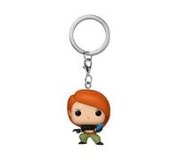 Funko Pop! Keychain: Kim Possible - Kim - Minifigura de Vinilo Coleccionable Llavero Original - Relleno de Calcetines - Idea de Regalo - Mercancia Oficial - TV Fans - Minifigura