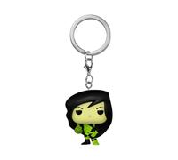 Funko Pop! Keychain: Kim Possible - Shego - Minifigura de Vinilo Coleccionable Llavero Original - Relleno de Calcetines - Idea de Regalo - Mercancia Oficial - TV Fans - Minifigura