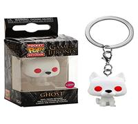 Funko pop keychain llavero juego de tronos fantasma terciopelo flocked edicion especial 45044