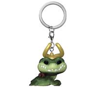 Funko Pop! Keychain: Marvel - Loki - Alligator Loki - Minifigura de Vinilo Coleccionable Llavero Original - Relleno de Calcetines - Idea de Regalo- Mercancia Oficial - TV Fans - Minifigura