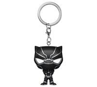 Funko Pop! Keychain: Marvel NC - Black Panther - Marvel Comics - Cómics Marvel - Minifigura de Vinilo Coleccionable Llavero Original - Relleno de Calcetines - Idea de Regalo- Mercancia Oficial