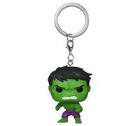 Funko Pop! Keychain: Marvel - New Classics - Hulk - Minifigura de Vinilo Coleccionable Llavero Original - Relleno de Calcetines - Idea de Regalo- Mercancia Oficial - Minifigura