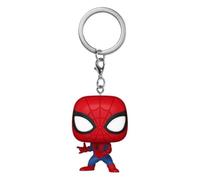 Funko Pop! Keychain: Marvel - New Classics - Spider-Man - Minifigura de Vinilo Coleccionable Llavero Original - Relleno de Calcetines - Idea de Regalo- Mercancia Oficial