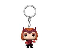 Funko Pop! Keychain Marvel: - Scarlet Witch - Doctor Strange - Minifigura de Vinilo Coleccionable Llavero Original - Relleno de Calcetines - Idea de Regalo- Mercancia Oficial - Movies Fans