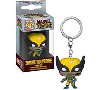 Funko Pop! Keychain: Marvel Zombies-Wolverine - Minifigura de Vinilo Coleccionable Llavero Original - Relleno de Calcetines - Idea de Regalo- Mercancia Oficial - Comic Books Fans - Minifigura