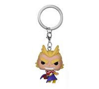 Funko Pop! Keychain: MHA - All Might - (Silver Age) - My Hero Academia - Minifigura de Vinilo Coleccionable Llavero Original - Relleno de Calcetines - Idea de Regalo- Mercancia Oficial - Anime Fans