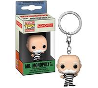 Funko Pop! Keychain: Monopoly-Criminal Uncle Pennybags - Minifigura de Vinilo Coleccionable Llavero Original - Relleno de Calcetines - Idea de Regalo- Mercancia Oficial - Minifigura