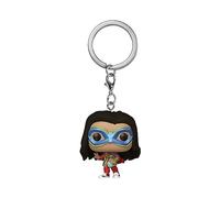 Funko Pop! Keychain: Ms. Marvel - Minifigura de Vinilo Coleccionable Llavero Original - Relleno de Calcetines - Idea de Regalo- Mercancia Oficial - TV Fans - Minifigura