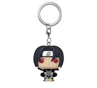 Funko Pop! Keychain: Naruto - Itachi Uchiha - (Moonlit) - Minifigura de Vinilo Coleccionable Llavero Original - Relleno de Calcetines - Idea de Regalo- Mercancia Oficial - Anime Fans - Minifigura