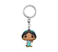 Funko Pop! Keychain: Princess Holiday - Jasmine - Disney Princesses - Princesas Disney - Minifigura de Vinilo Coleccionable Llavero Original - Relleno de Calcetines - Idea de Regalo - Minifigura