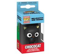 Funko Pop! Keychain: Sanrio - Chococat - Hello Kitty - Minifigura de Vinilo Coleccionable Llavero Original - Relleno de Calcetines - Idea de Regalo - Mercancia Oficial - Anime Fans - Minifigura