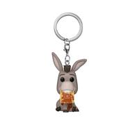 Funko Pop! Keychain: Shrek DW 30th - Donkey - Shrek Franchise - Minifigura de Vinilo Coleccionable Llavero Original - Relleno de Calcetines - Idea de Regalo - Mercancia Oficial - Movies Fans