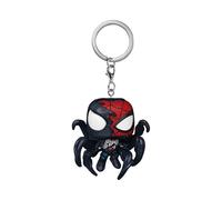 Funko Pop! Keychain: SM2VG - Spider-Man - Advanced Suit 2.0 Symbiote Takeover - Spider-Man 2 Video Game - Minifigura de Vinilo Coleccionable Llavero Original - Relleno de Calcetines - Minifigura