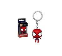 Funko Pop! Keychain: Spiderman No Way Home 2021 - Spider-Man - Leaping SM3 - Minifigura de Vinilo Coleccionable Llavero Original - Relleno de Calcetines - Idea de Regalo- Mercancia Oficial